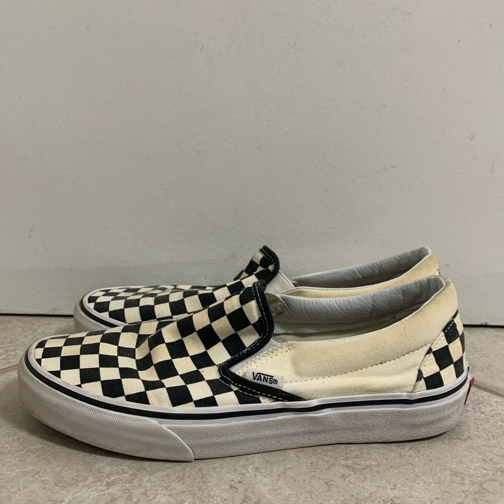 Checkered Vans